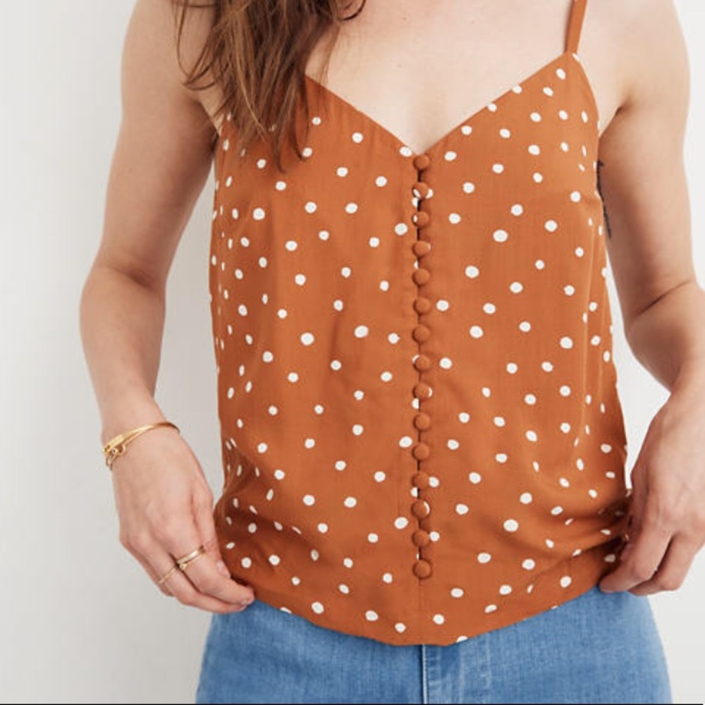 Madewell button down cami